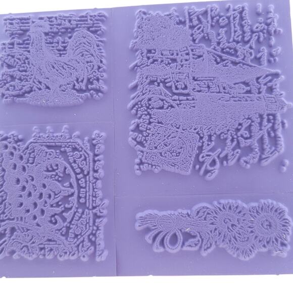 Stampin’ Up! Provencal Stamp Set with 4 New French Country Cottage Rubber Stamps - Picture 3 of 5